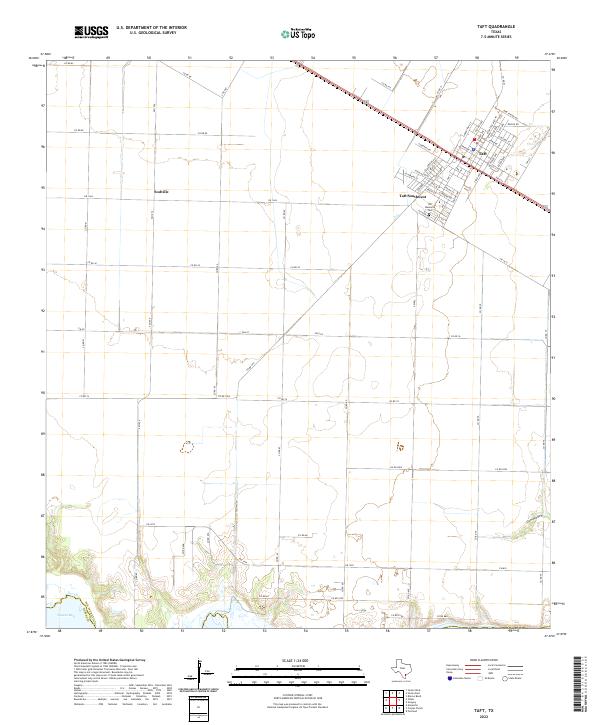 Taft topographic map thumbnail