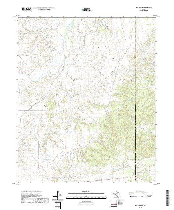 Tee Pee City 2022 topographic map thumbnail