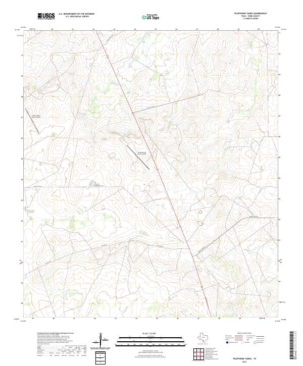 Telephone Tanks 2022 topographic map thumbnail