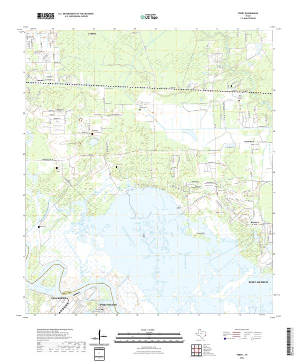 Terry 2022 topographic map thumbnail