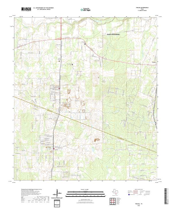 Thelma topographic map thumbnail