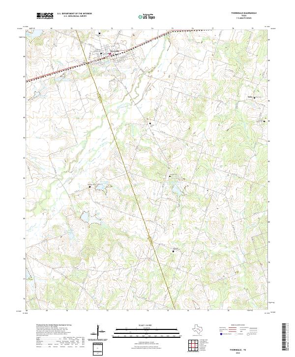 Thorndale 2022 topographic map thumbnail