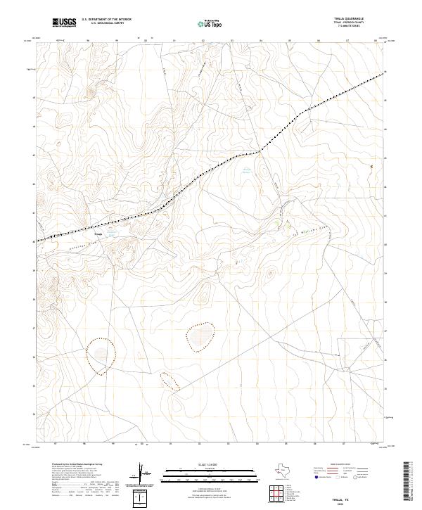 Tinaja 2022 topographic map thumbnail