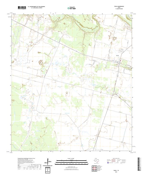 Tivoli 2022 topographic map thumbnail