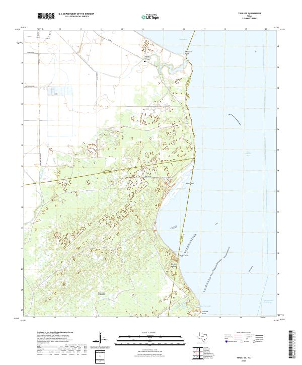 Tivoli SE 2022 topographic map thumbnail