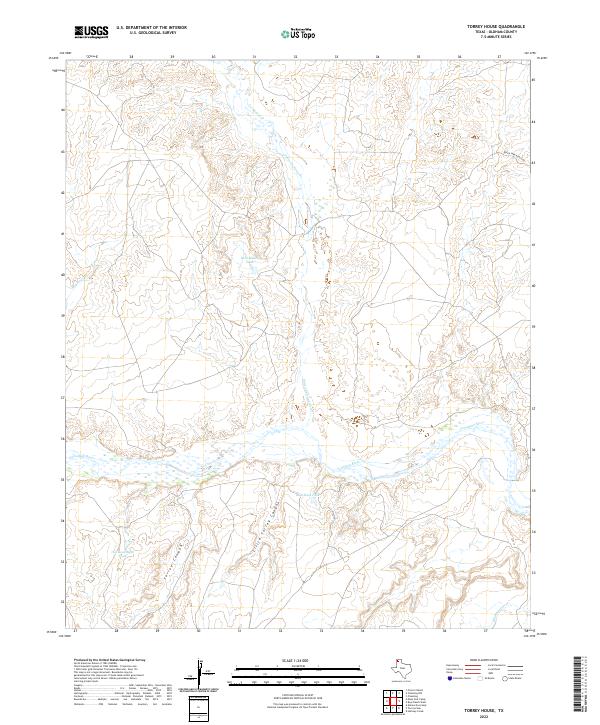 Torrey House 2022 topographic map thumbnail