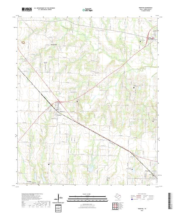 Trenton topographic map thumbnail