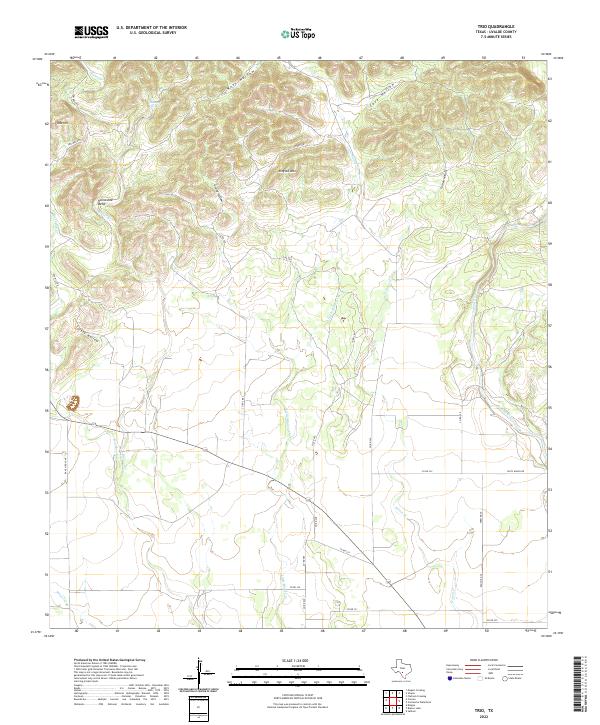 Trio 2022 topographic map thumbnail