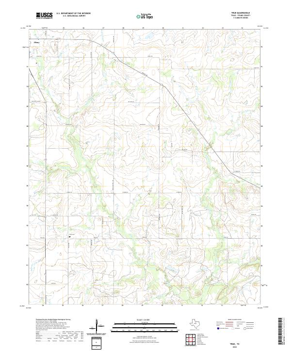 True 2022 topographic map thumbnail