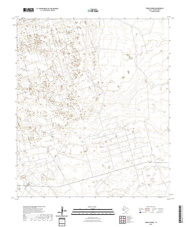 Tubbs Corner topographic map thumbnail
