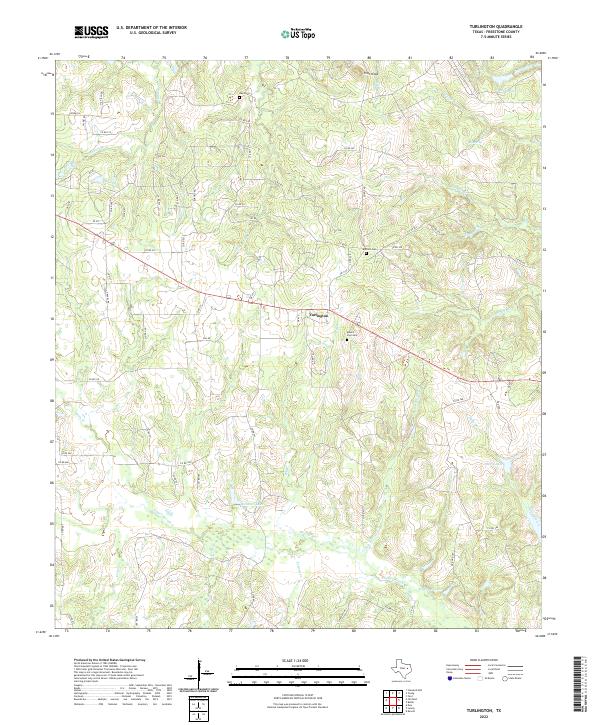 Turlington 2022 topographic map thumbnail