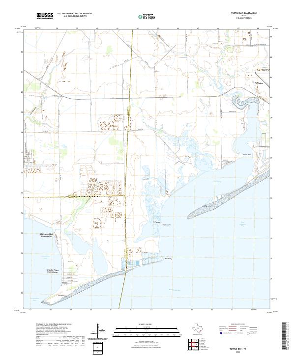 Turtle Bay 2022 topographic map thumbnail