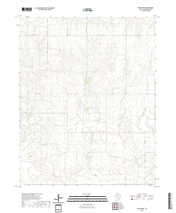 Twin Grove 2022 topographic map thumbnail