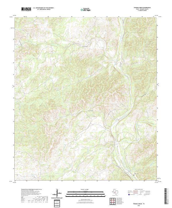 Twomile Draw 2022 topographic map thumbnail