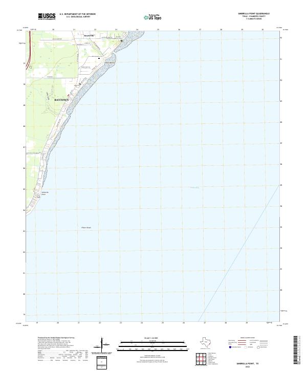 Umbrella Point 2022 topographic map thumbnail