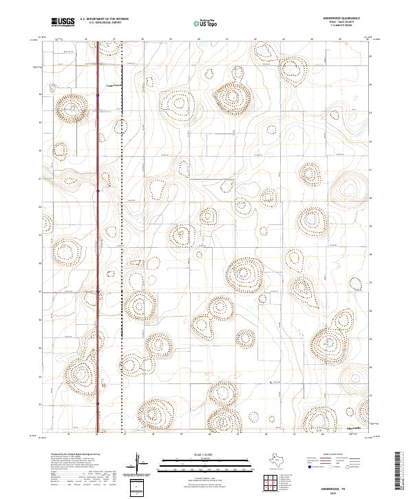 Underwood 2022 topographic map thumbnail