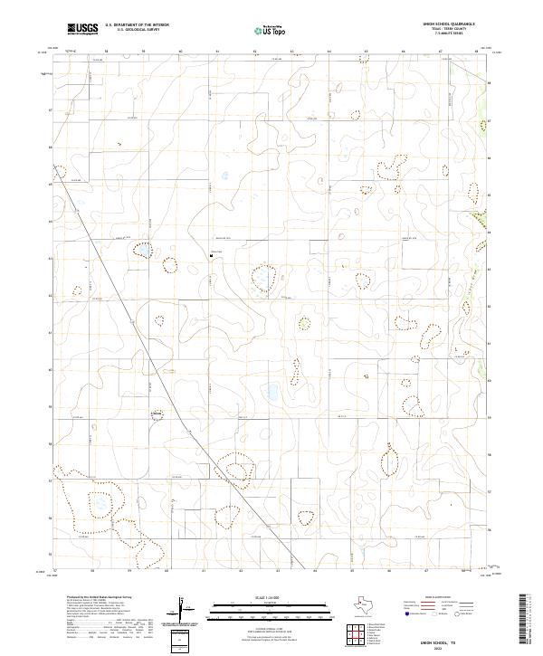 Union School 2022 topographic map thumbnail