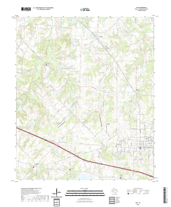 Van 2022 topographic map thumbnail