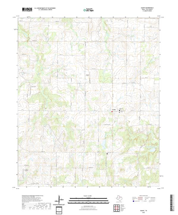 Vashti 2022 topographic map thumbnail