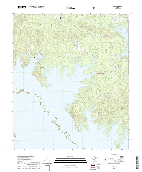 Veach 2022 topographic map thumbnail