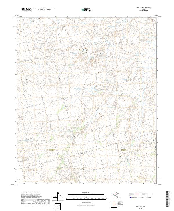 Vealmoor 2022 topographic map thumbnail
