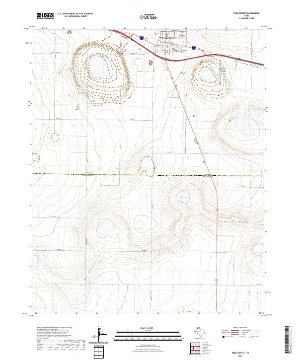 Vega South 2022 topographic map thumbnail