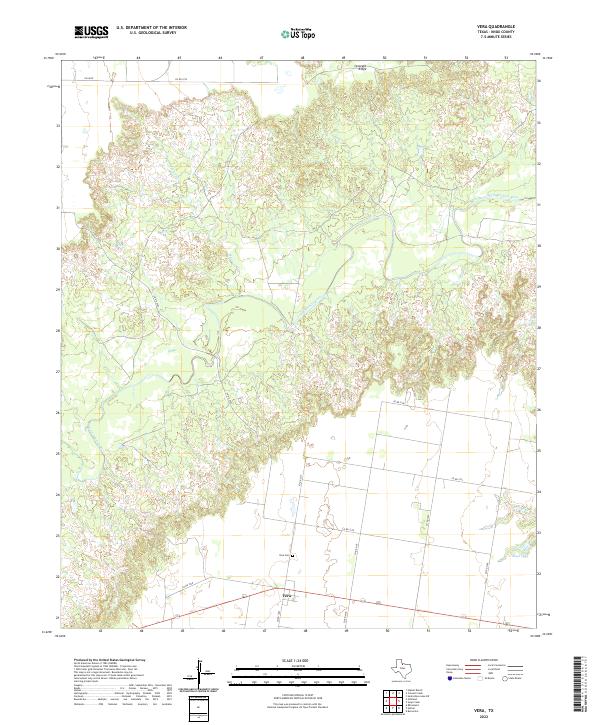 Vera 2022 topographic map thumbnail