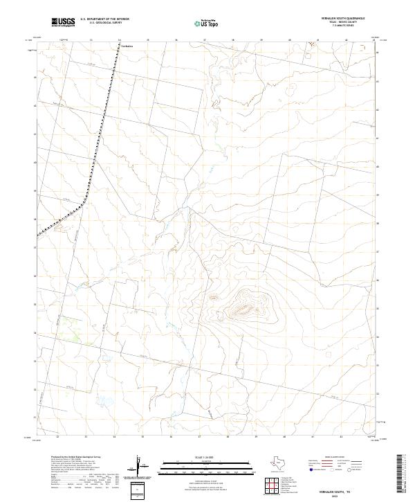 Verhalen South 2022 topographic map thumbnail