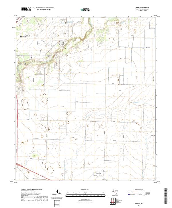 Veribest 2022 topographic map thumbnail