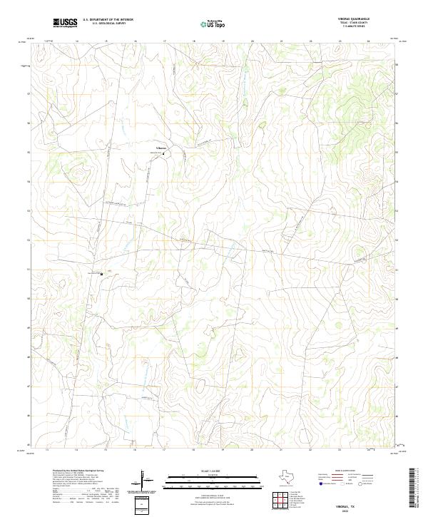 Viboras 2022 topographic map thumbnail