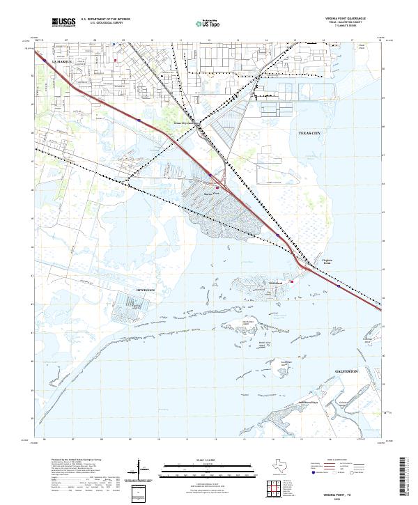 Virginia Point topographic map thumbnail