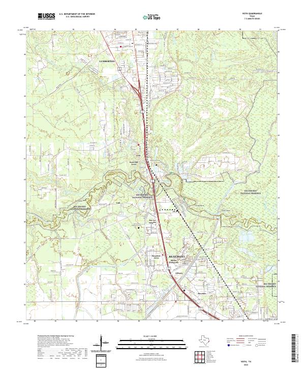 Voth topographic map thumbnail