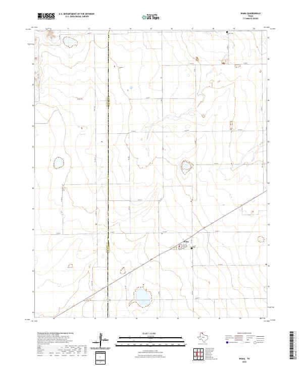Waka topographic map thumbnail