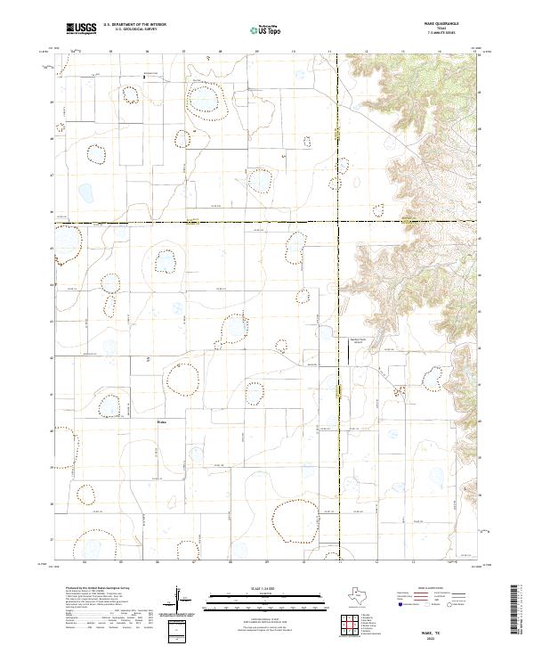 Wake topographic map thumbnail
