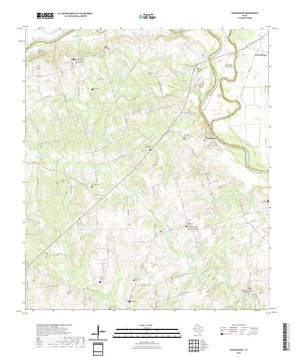 Washington topographic map thumbnail
