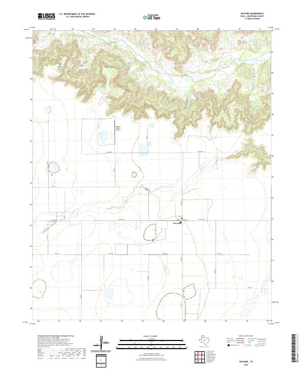 Wayside topographic map thumbnail