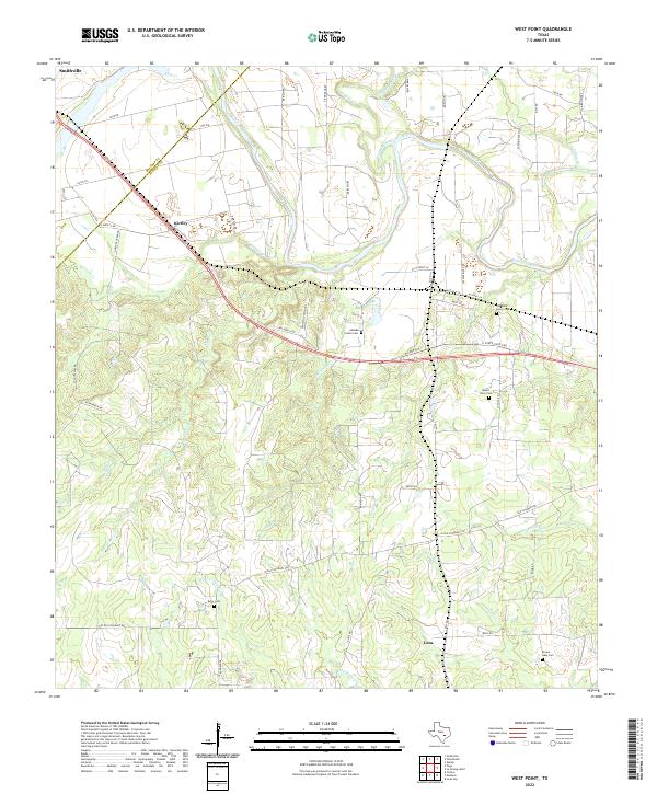 West Point topographic map thumbnail