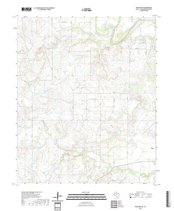 Westover SE topographic map thumbnail