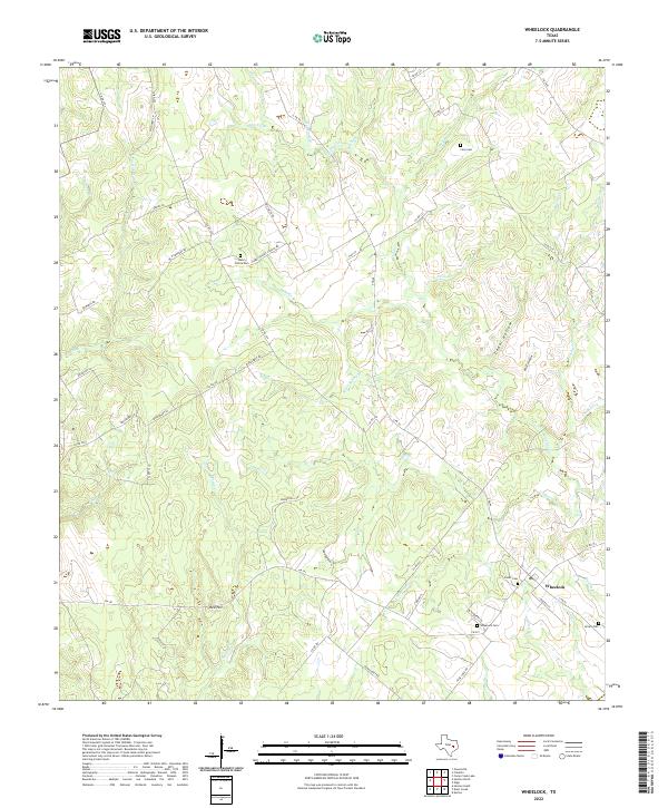 Wheelock topographic map thumbnail