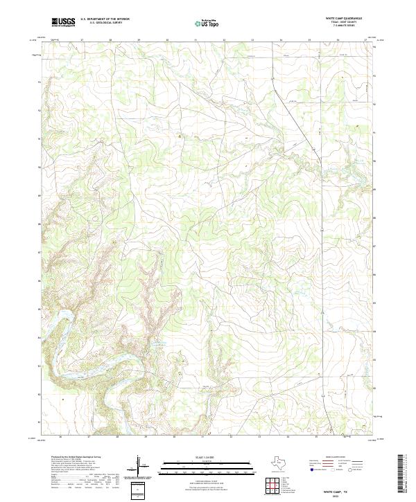 White Camp topographic map thumbnail