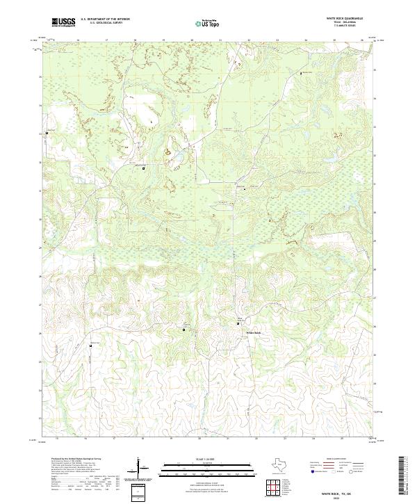 White Rock topographic map thumbnail