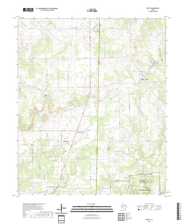 Whitt topographic map thumbnail