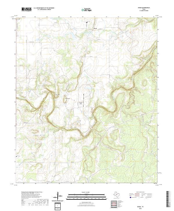 Whon topographic map thumbnail