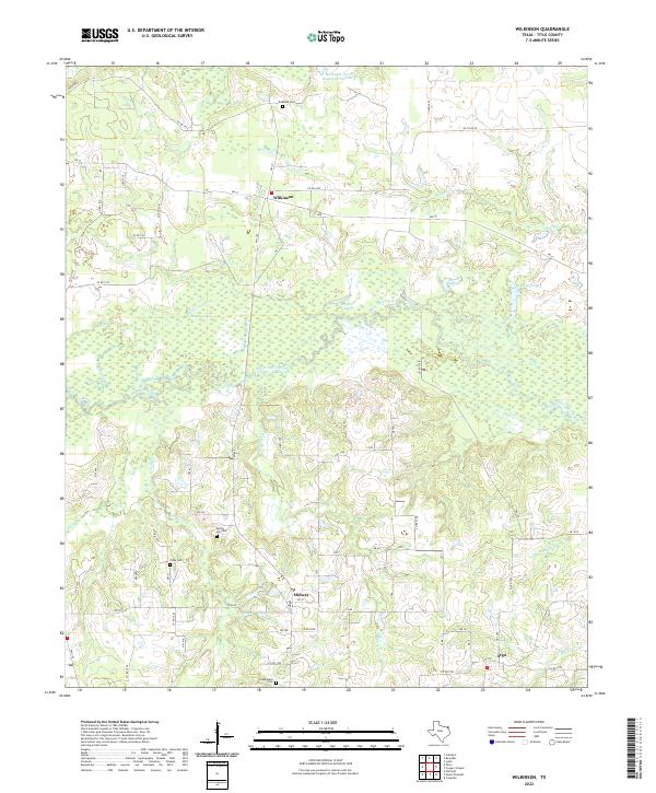 Wilkinson topographic map thumbnail