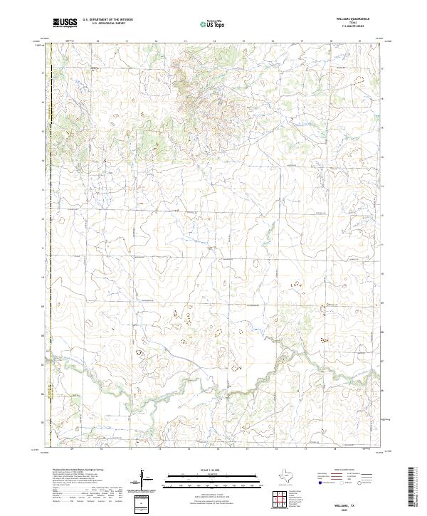 Williams topographic map thumbnail