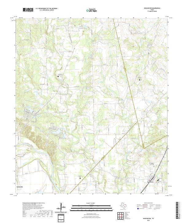 Winchester 2022 topographic map thumbnail