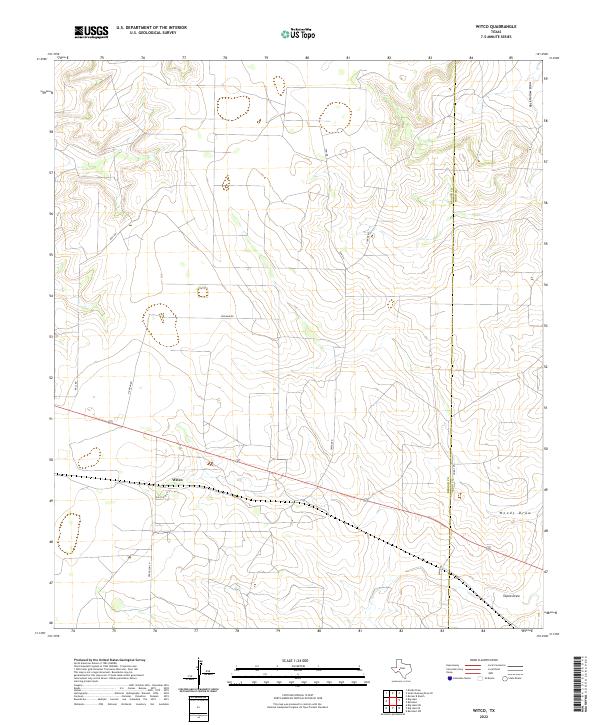 Witco topographic map thumbnail