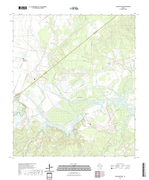Wyser Bottom topographic map thumbnail