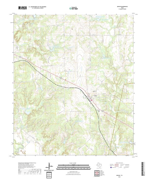 Zephyr topographic map thumbnail