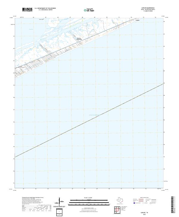 Caplen 2022 topographic map thumbnail